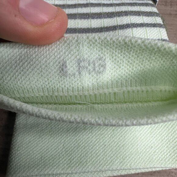 NWT Lululemon Unisex Power Stride Crew Socks *Reflective Size Large (ELIX/BALF) - Picture 8 of 16